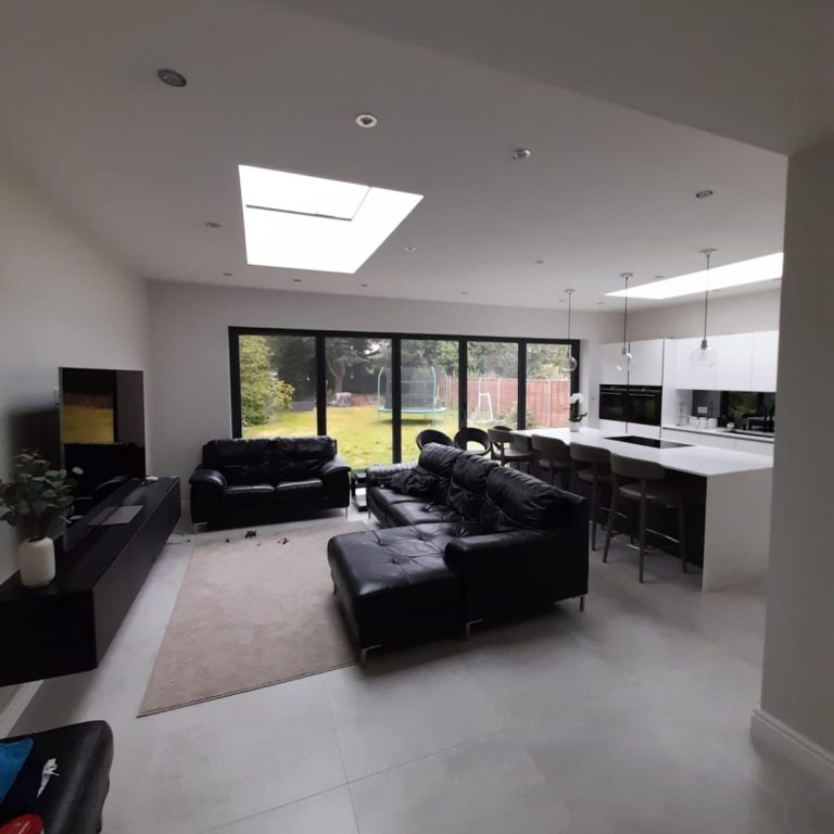 Kitchen extension project overview